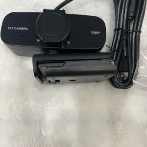 Black HD 1080P Webcam